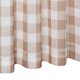 thumbnail image 5 of Cortinas de cuadros escoceses estilo granja, semitransparentes, para cocina campestre, de hilo grueso, estilo medias cortinas de café, 66 cm de ancho x 91 cm de largo, en blanco y negro, juego de 2, 5 of 8