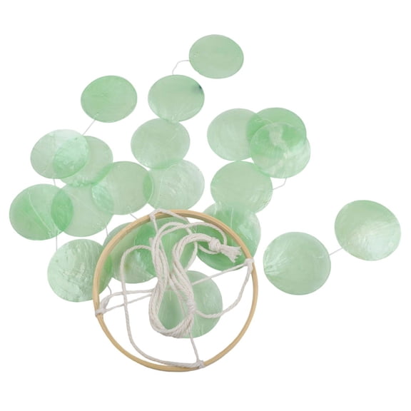 CaraMart 1 Pack Shell Wind Chimes Decorative Shell Wind Chimes Garden Hanging Decoration For Home Garden Decor Accessory