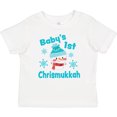 thumbnail image 3 of Inktastic Baby's 1st Chrismukkah with Cute Snowman and Snowflakes Boys or Girls Baby T-Shirt, 3 of 5