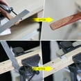 thumbnail image 4 of Wood Rasp File Set, Round Flat Semicircle Comfortable Grip Hand Rasp Files 3PCS  For Shaping Irregular Surfaces, 4 of 8