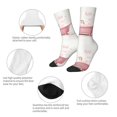 thumbnail image 6 of Goofa Cute Bathtub Printed Men's Crew Socks, Soft Durable Breathable Moisture-Wicking with Odor Control Cotton socks, 6 of 9
