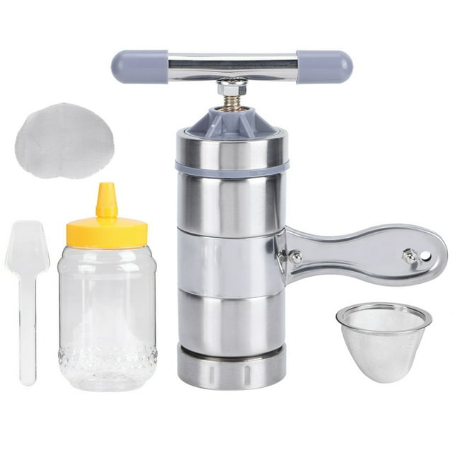 Prensa manual de miel, prensadora de miel, acero inoxidable para herramienta de apicultura Suministros de apicultura LYUMO Cucharas para la Miel