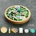 thumbnail image 1 of Glass Tile Wooden Crafts (For Adults) Mixed Color Kits DIY Crafts Kits (For Adult Beginners) Making Kits (For Handmade Home Gifts) Kids Arts And Crafts Table with Storage Arts And Crafts for Kids Ages, 1 of 3