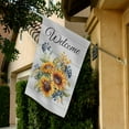 thumbnail image 5 of Sunflowers Summer Garden Flag Farm Barn Floral 12" x 18", 5 of 5