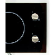 Magic Chef 12-In. 120V Built-In Electric Radiant 2-Burner Cooktop