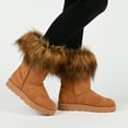 thumbnail image 5 of Journee Collection Womens Zorah Round Toe Pull On Winter Boots, 5 of 6