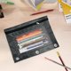 thumbnail image 5 of B5 Cloth Eyelet Binder Pencil Case 2-Pack with Three Holes and Zipper for Office Stationery Storage Oxford Fabric, 5 of 9