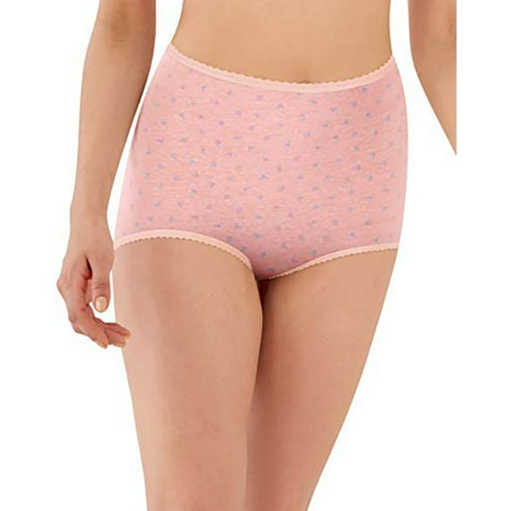 Bali Women's Cool Cotton Skamp Brief (Pack of 3) - DFA332
