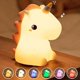thumbnail image 3 of Luz Nocturna Unicornio Para Niños, Luz Nocturna Infantil De 16 Colores, Unicornios Para Niñas, Luz Nocturna Para Bebé De Silicona, Luz Nocturna Recargable Usb Para Niños, N, 3 of 5