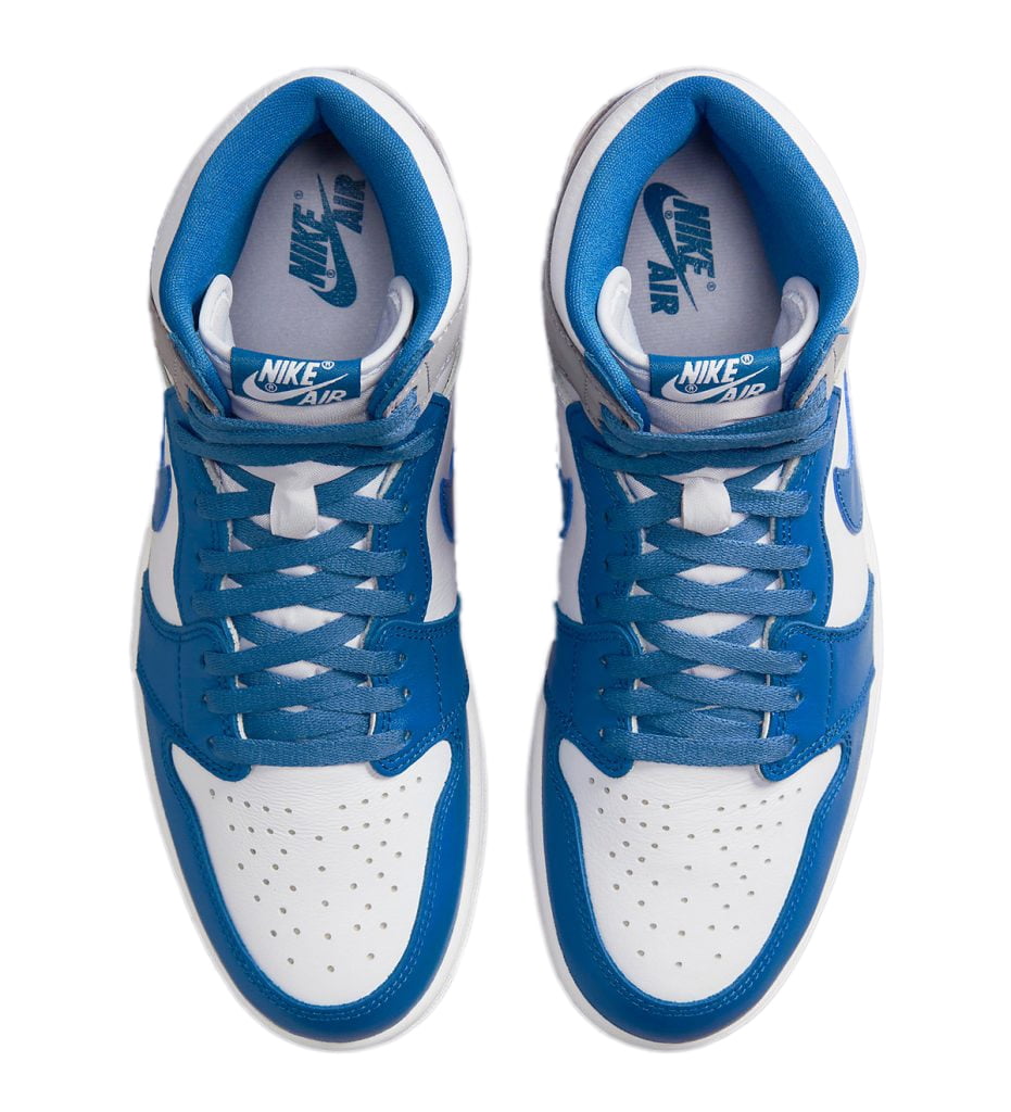 Men's) Air Jordan 1 Retro High OG 'True Blue' (2023) DZ5485