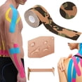 thumbnail image 2 of Athletic Tape, Ngxiha Sports Tape Wrist Tape Sports Tape Athletic Sports Tape Athletic Kinesiology Tape for Shoulder Easy Tear No Sticky Resid Ue Athletic Tape Wrist Tape for Athle Tes 5Cm·5M, 2 of 9