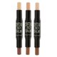 thumbnail image 2 of Iluminador de contorno facial 2 en 1 y barra de sombras en crema en polvo bronceador - 1# 2# Jinwen Shimmer Corrector, 2 of 8