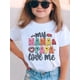 thumbnail image 1 of NANA PAPA LOVE ME, Trendy Short Sleeves T-shirt For Girls, Chic Stylish Print, Casual Comfy Summer All Season Outfits Tops, Perfect Gifts Idea, 1 of 5