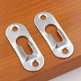 thumbnail image 4 of 50pcs Convexity Hanging Picture Painting Mirror Frame Hook Hanger (Silver), 4 of 9
