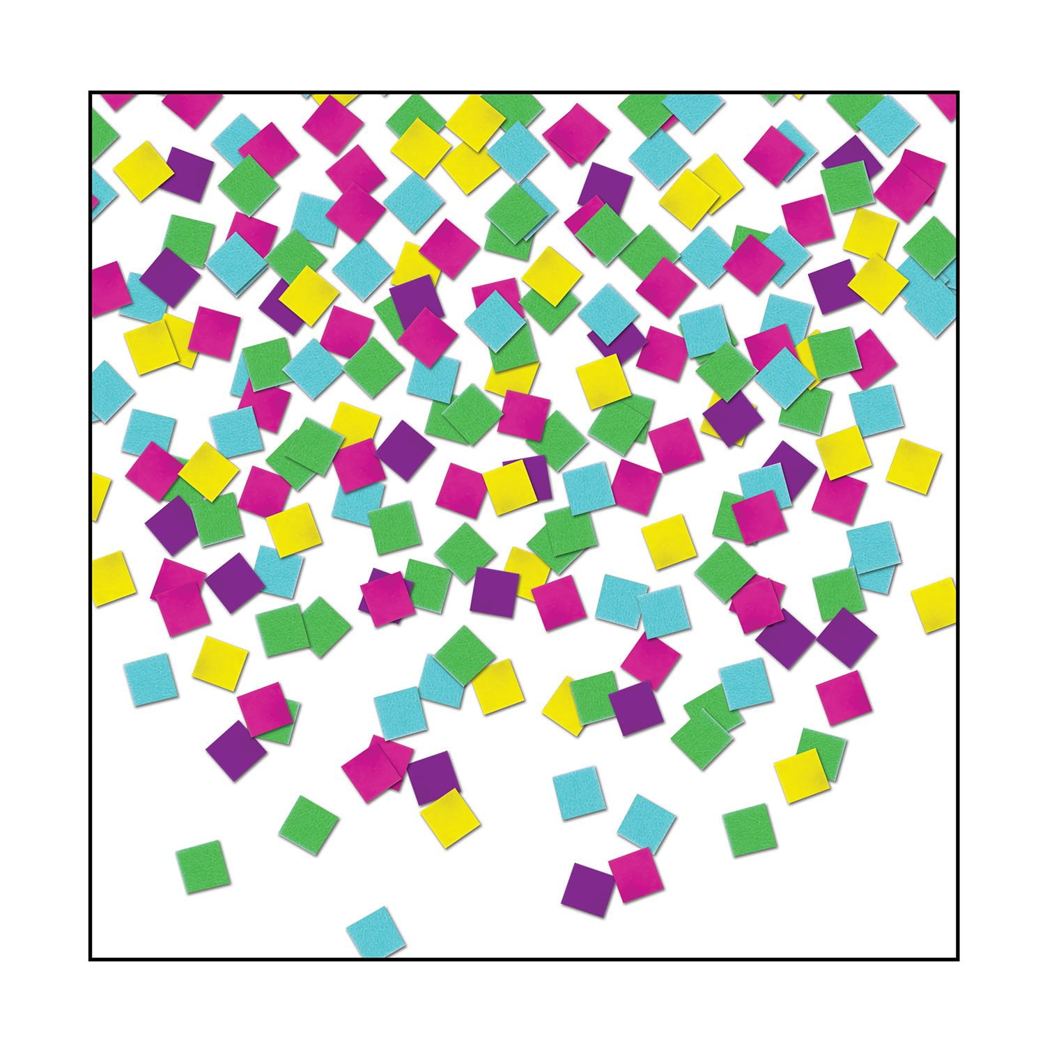 Beistle 8Bit Squares Confetti (6 Packages Per Case)