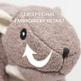 thumbnail image 5 of Huggle Hounds Squooshy Durable Plush Toy for Dogs with Multiple Squeakers, Lamb, 5 of 5