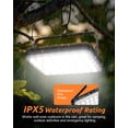 thumbnail image 5 of LED Camping Lantern Rechargeable, 20000mAh Portable Power Bank , IPX5 Waterproof Tent Light for Camping, Fishing, 5 of 5