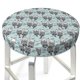thumbnail image 3 of Balery Sea Otter Fundas de asiento para taburete de bar redondo de tela de terciopelo ajustables que protegen de arañazos y manchas para sillas de 14 a 17 pulgadas.-13 inch, 3 of 7