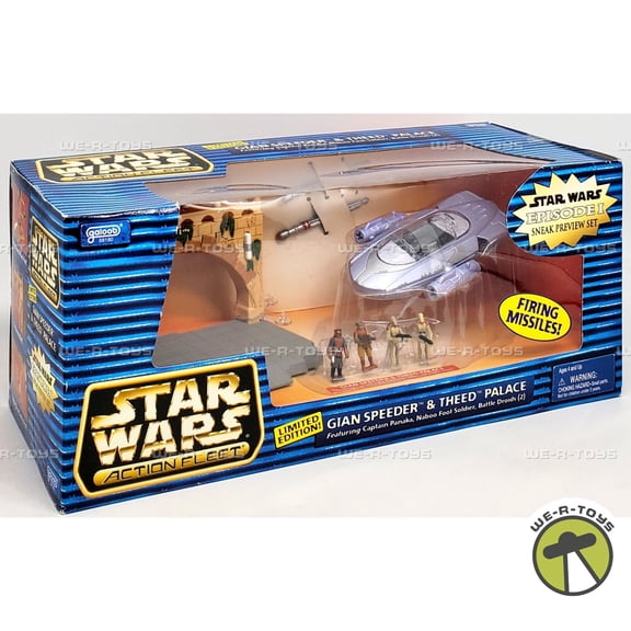 Star Wars Gian Speeder & Theed Palace Action Fleet