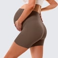 thumbnail image 2 of Women's Maternity Yoga Shorts Over The Belly Bump Summer Workout Running Active Short Pants, 2 of 6