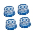 thumbnail image 5 of LeeQinersw 4 Pieces Guitar Knobs 6mm(0.24") Dia Shaft Pots Bass Knob Repair Maintenance Blue, 5 of 9
