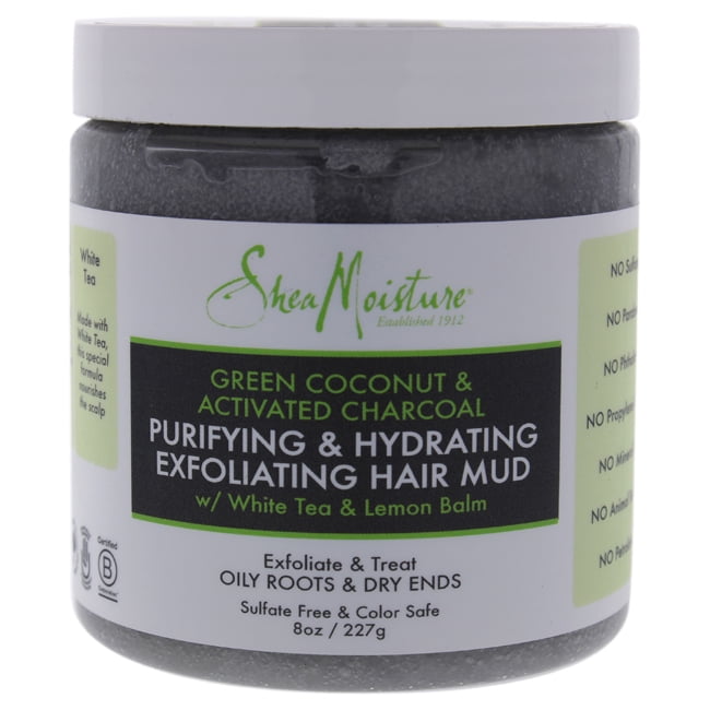 Green Coconut And Activated Charcoal Purifying And Hydrating