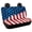 Vintage American Flag Pattern, variant on Chririnla Mixed Animal Print (Leopard & Snakeskin Pattern), Durable Car Rear Seat Covers Set of 2 Waterproof Soft Rear Bench Seat Cover for Car Interior Car Accessories Interior