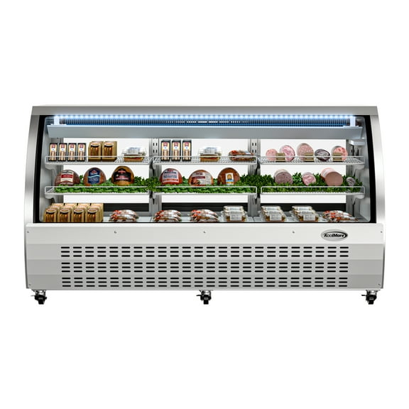 82 in. Deli Display Refrigerator - 32 Cu Ft. RD32C-SS.