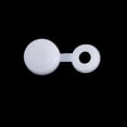 thumbnail image 4 of 50 Pcs White Screw Caps Diameter Screw Covers for, 4 of 8
