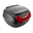 thumbnail image 1 of Caja porta equipaje para moto 40L con respaldo Kinlley Negro M, 1 of 6