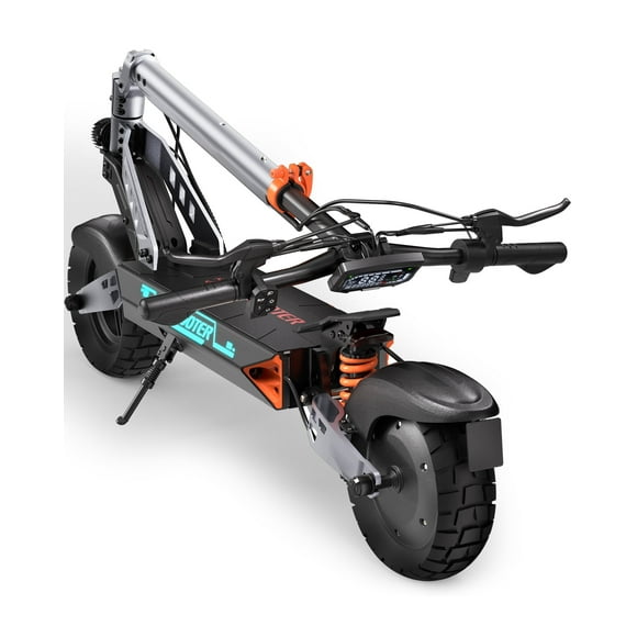 10" Off-Road Electric Scooter,1000W Motor Foldable E-Scooter,50KM/H & 50KM,330 LBS Capacity,Black