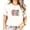 Gigi - Natural Shirt, variant on Mimi Ink-Printed Lace Christmas T-Shirt Mom Holiday T-Shirt -Each Saying Sold Separately Vintage Red Shirt Adult Large