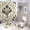 Italian Renaissance Fresco 1, variant on Bathroom Rugs Sets 4 Piece with Shower Curtain, Japanese Zen Garden Tranquility Pattern Printed on Bathroom Rugs and Shower Curtain Sets, Ideal for Apartment RV College Dorm, 72 x 72 inches