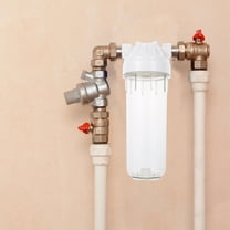 WHAMVOX Standard Filter Housing Whole House Water Filter 1/4 Inch Filtration Bottle