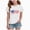 H247-White, variant on TOWED22 Girls Red White Blue Shirts 4th of July T-Shirts Summer Tee Tops for Toddler Kids 1-14 Years USA Theme(White,13-14 Y)