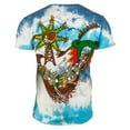 thumbnail image 2 of Grateful Dead Men's Amusement Park Tie Dye Adult Short Sleeve T Shirt, 2 of 2