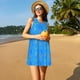 thumbnail image 3 of Disketp Colorful Snake para Vestido sin Mangas para Mujeres, Vestidos de Verano para Mujeres, Casual y Holgado para la Playa, 3 of 7