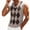 Khaki, variant on Baeitkot Men's V-Neck Sleeveless Top Men's Colorblock V-Neck Sleeveless Knit Sweater Casual Layering Top Blue Free Size