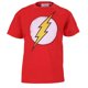 thumbnail image 1 of The Flash - Camiseta Logo Envejecido de Algodón Niños (Rojo), 1 of 3