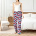 thumbnail image 4 of Fotbe Cartoon Crabs Pantalones de Pijama para Mujer, Pantalones de Dormir, Pantalones Pj con Cordón y Bolsillos-Medium, 4 of 6