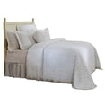 thumbnail image 3 of Better Trends BSWRTWWH Collection Anneau de Mariage Couvre-Lit Taille Simple, Blanc, 3 of 4