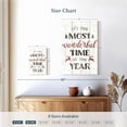 thumbnail image 4 of Elephant Stock Christmas Wonderful Time Wall Art - Vertical Canvas Wall Art - Living Room Wall Decor - Holiday Canvas - White And Brown Decor By Wild Apple Portfolio - 8" x 12", 4 of 8