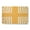 Egg Yolk Yellow, variant on 18" x 30" Simply Daisy Corner Stripes Modern & Contemporary Chenille Area Rug, Egg Yolk Yellow