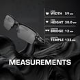 thumbnail image 5 of Oakley OO9188 Flak 2.0 XL Rectangle Shaped Polarized Sunglasses for Men - Includes Official Eyewear Kit - Matte Black Frame with Prizm Black Lens, 5 of 7