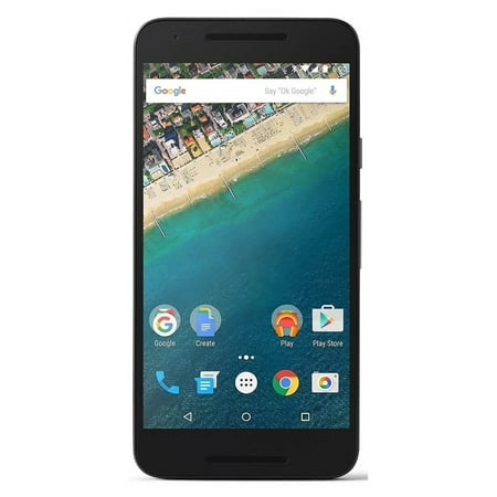 LG Google Nexus 5X H791 32GB Unlocked GSM 4G LTE Hexa-Core Android Phone w/ 12.3MP Camera - Ice (Nexus 5 Best Android Phone)