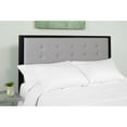 thumbnail image 6 of Flash Furniture Bristol Metal Tufted Upholstered Full Size Headboard in Light Gray Fabric, 6 of 8