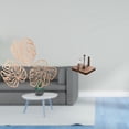 thumbnail image 2 of Decoración de pared con hojas de palma tropicales y organizador de servilletas de madera. Decoración creativa de la selva para la cocina, ,, 2 of 8