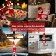 thumbnail image 4 of Muñecas Elfo  Labg De Navidad De Ajustables Decoracion De Navideña Boy Rojo, 4 of 5