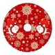 thumbnail image 2 of Christmas Tree Skirt Decorations Santa Claus Snowflake Christmas Tree Skirt Exquisite Tree Bottom Decoration Tree Skirt, 2 of 6