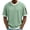 Green, variant on BVnarty Men's Summer Waffle Knit Mesh Breathable V Neck Solid Short Sleeve Pullover Tee Lightweight Athletic Daily Casual Top Navy L